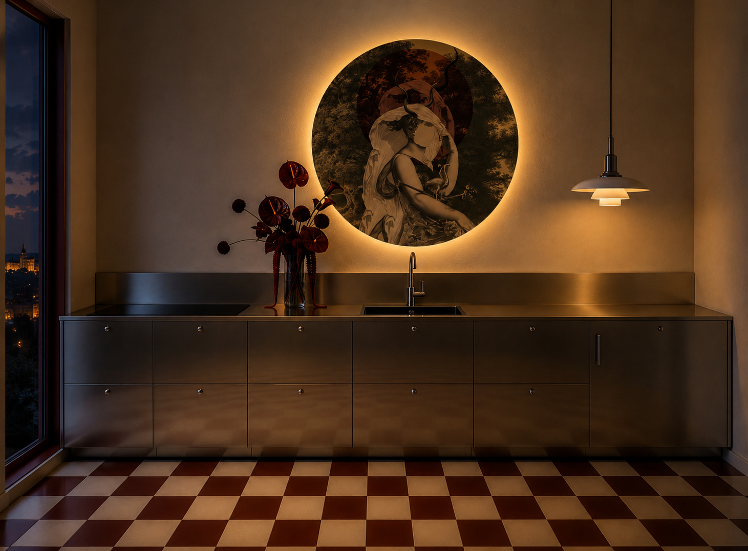 Dots Lighting Silent Goddess Green