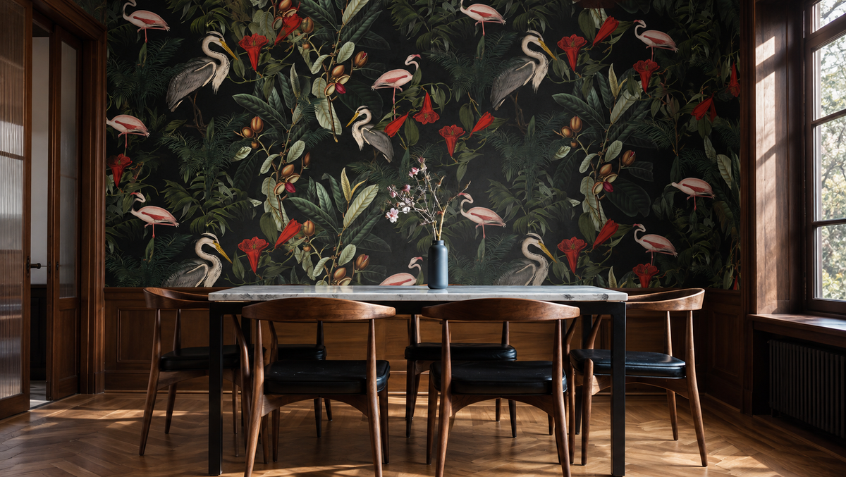Papel pintado Standing Heron