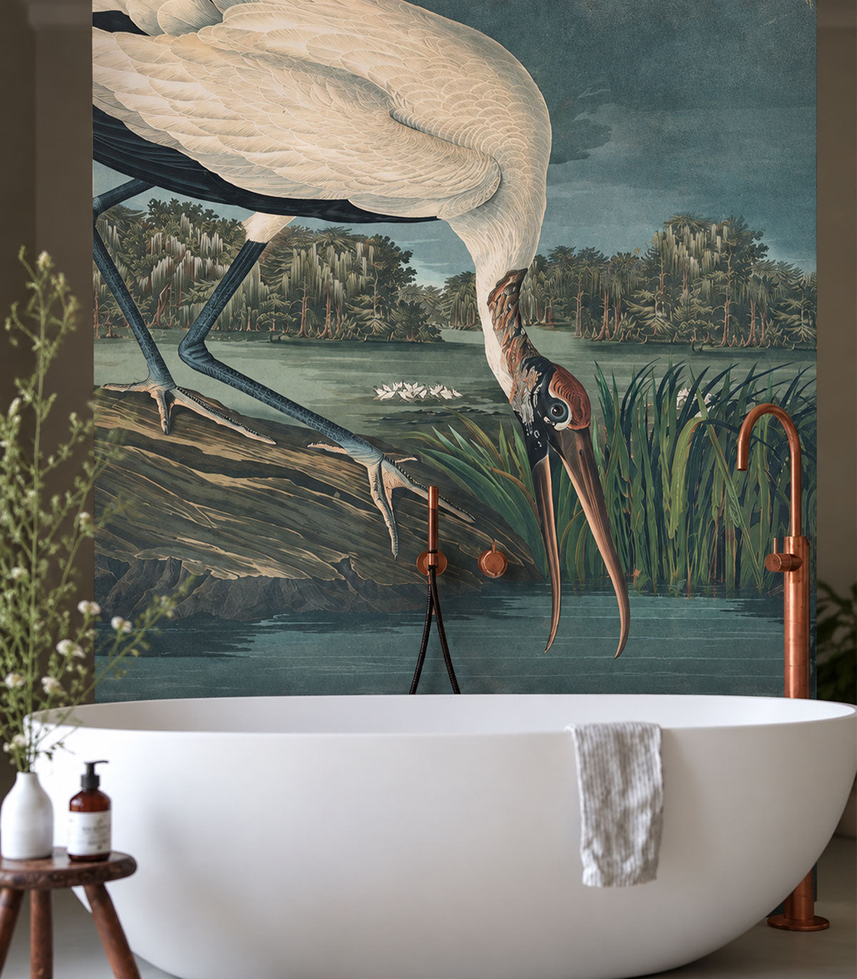 Papel pintado Stork