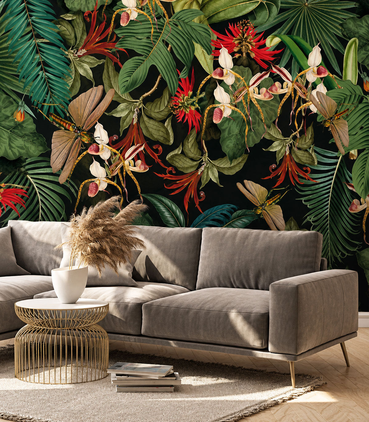 Papel pintado Tropical Composition