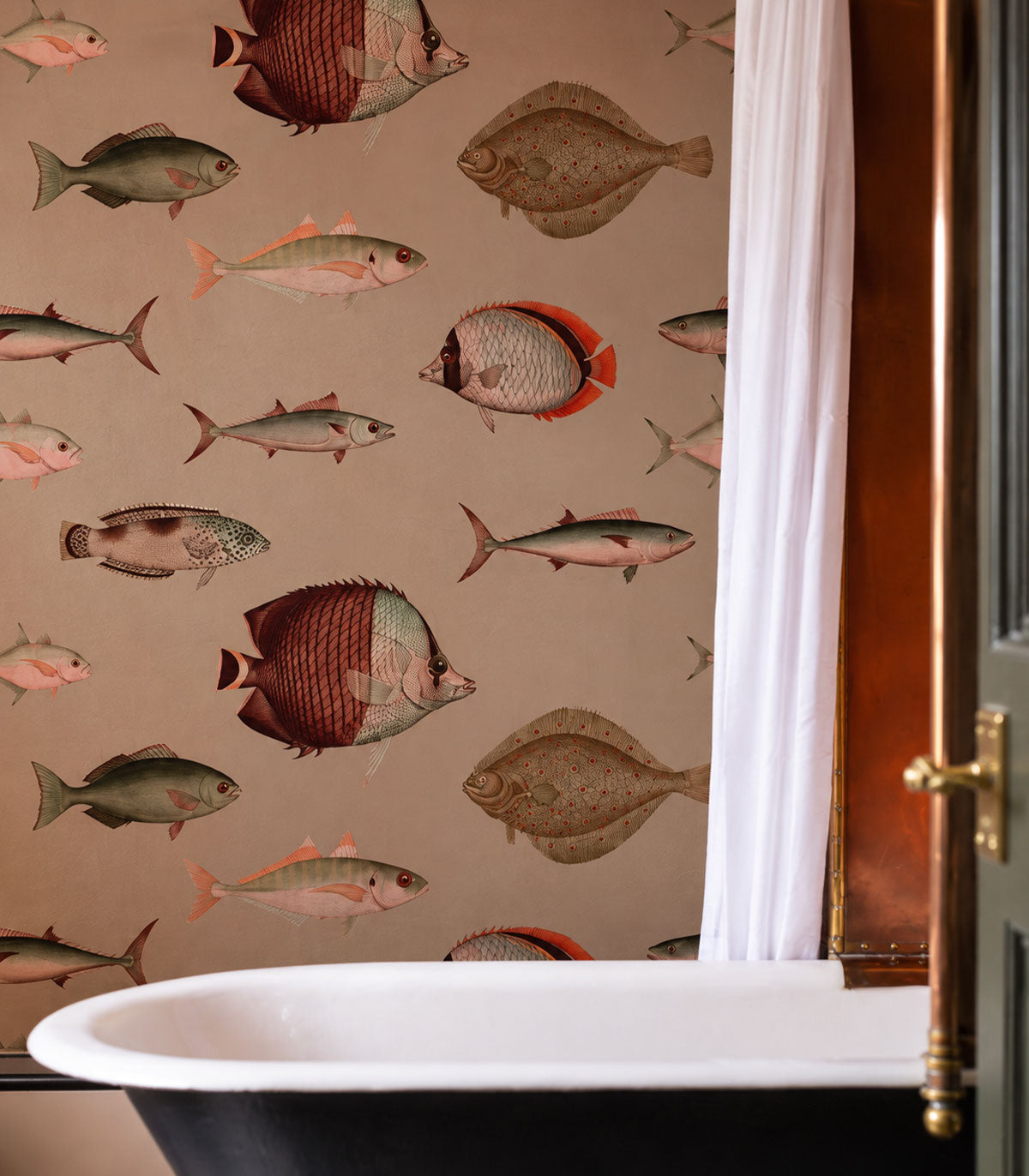 Papel pintado Under the Sea Pink