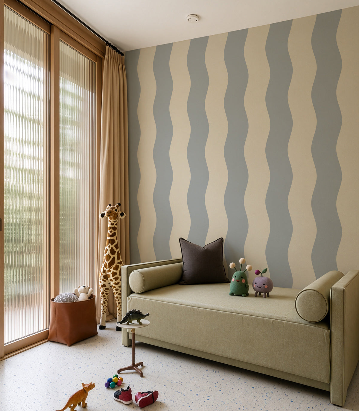 Papel pintado Wave Stripe Athabasca