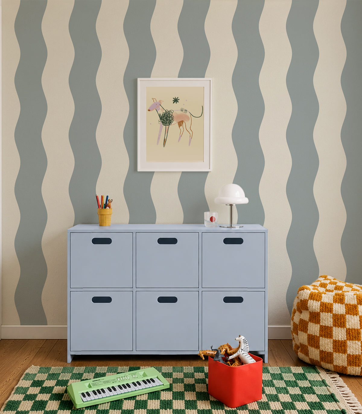 Papel pintado Wave Stripe Mount Saint Anne