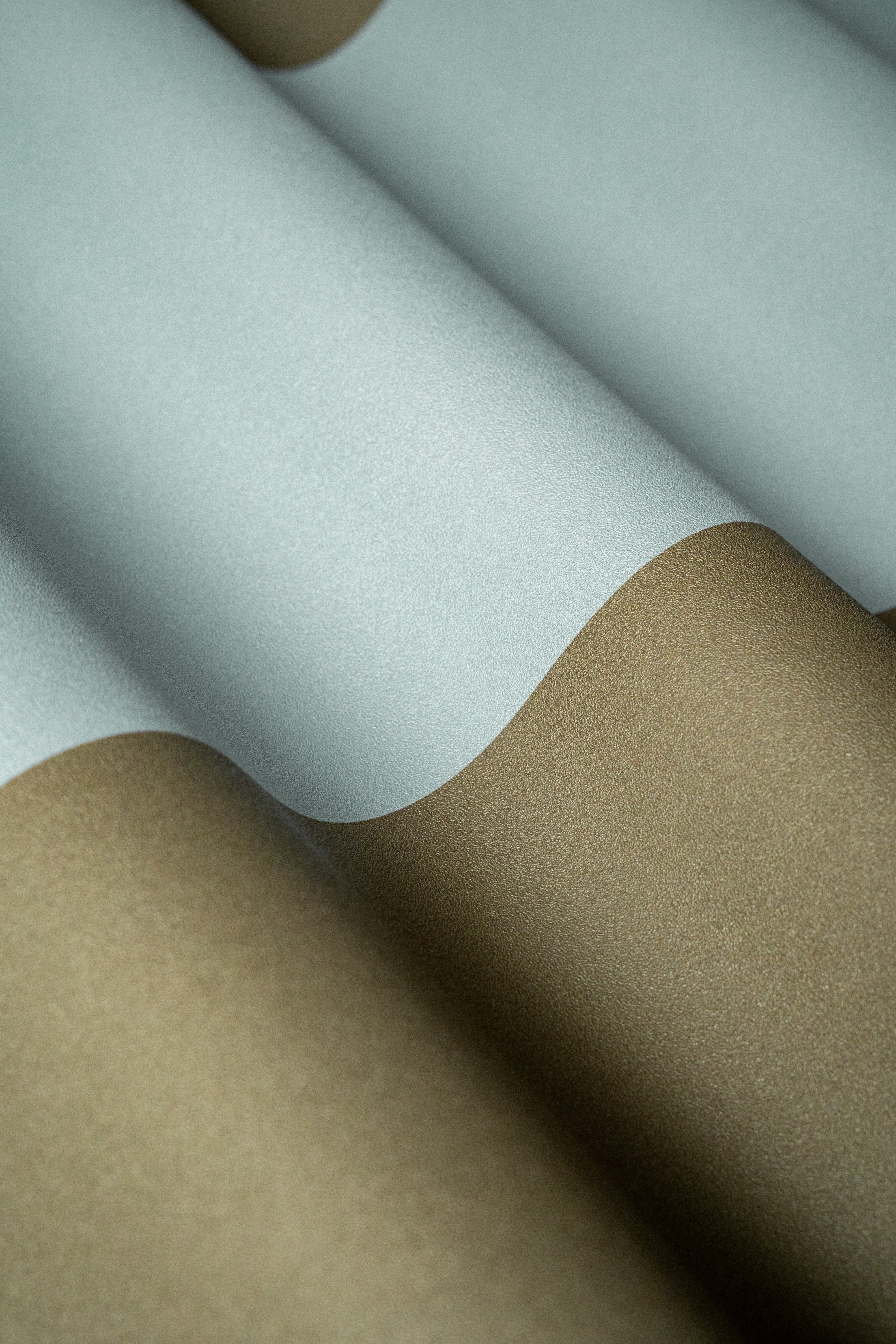 Papel pintado Wide Stripe Play Fog Sand