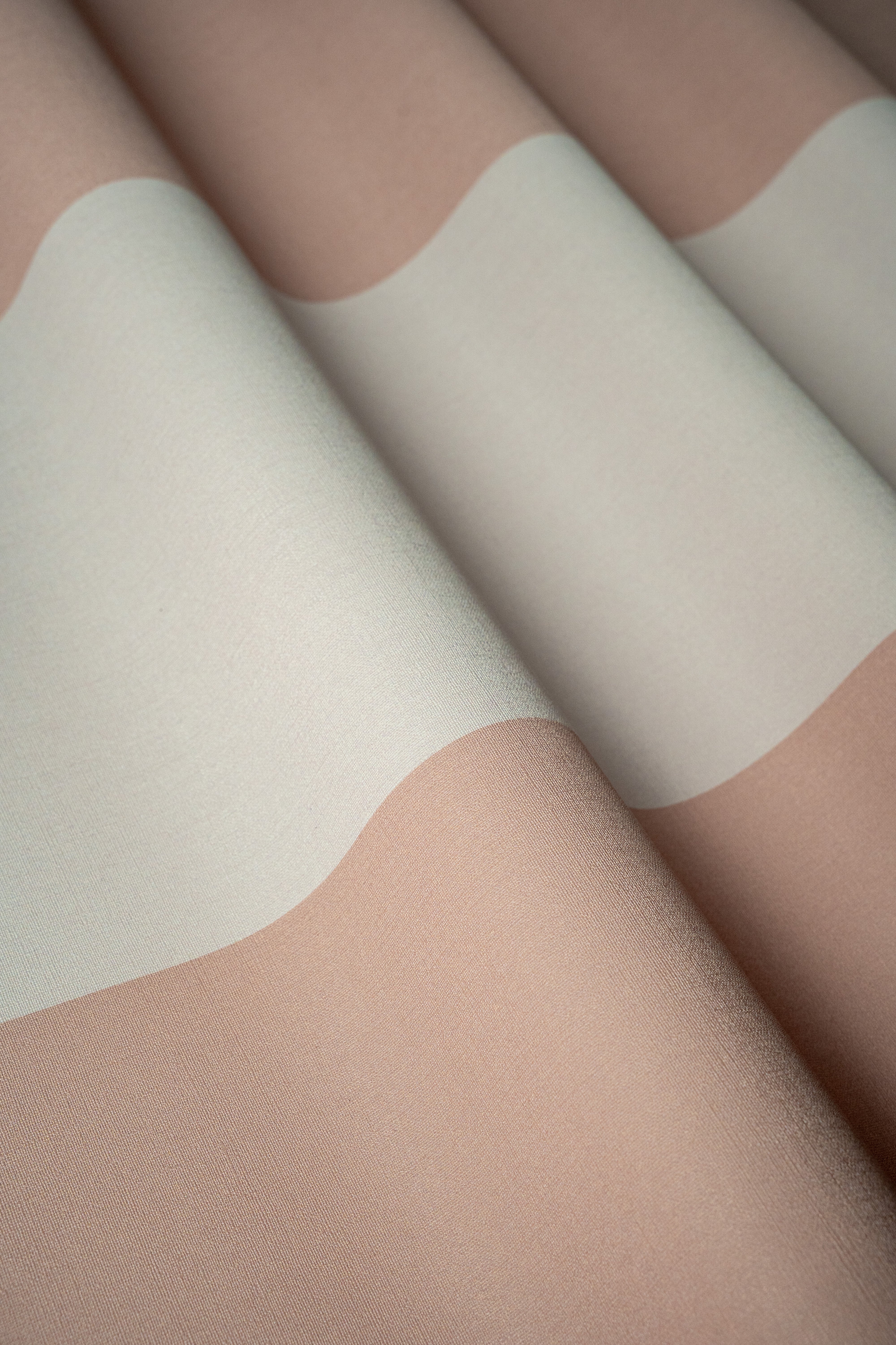 Papel pintado Wide Stripe Play Soft Peach