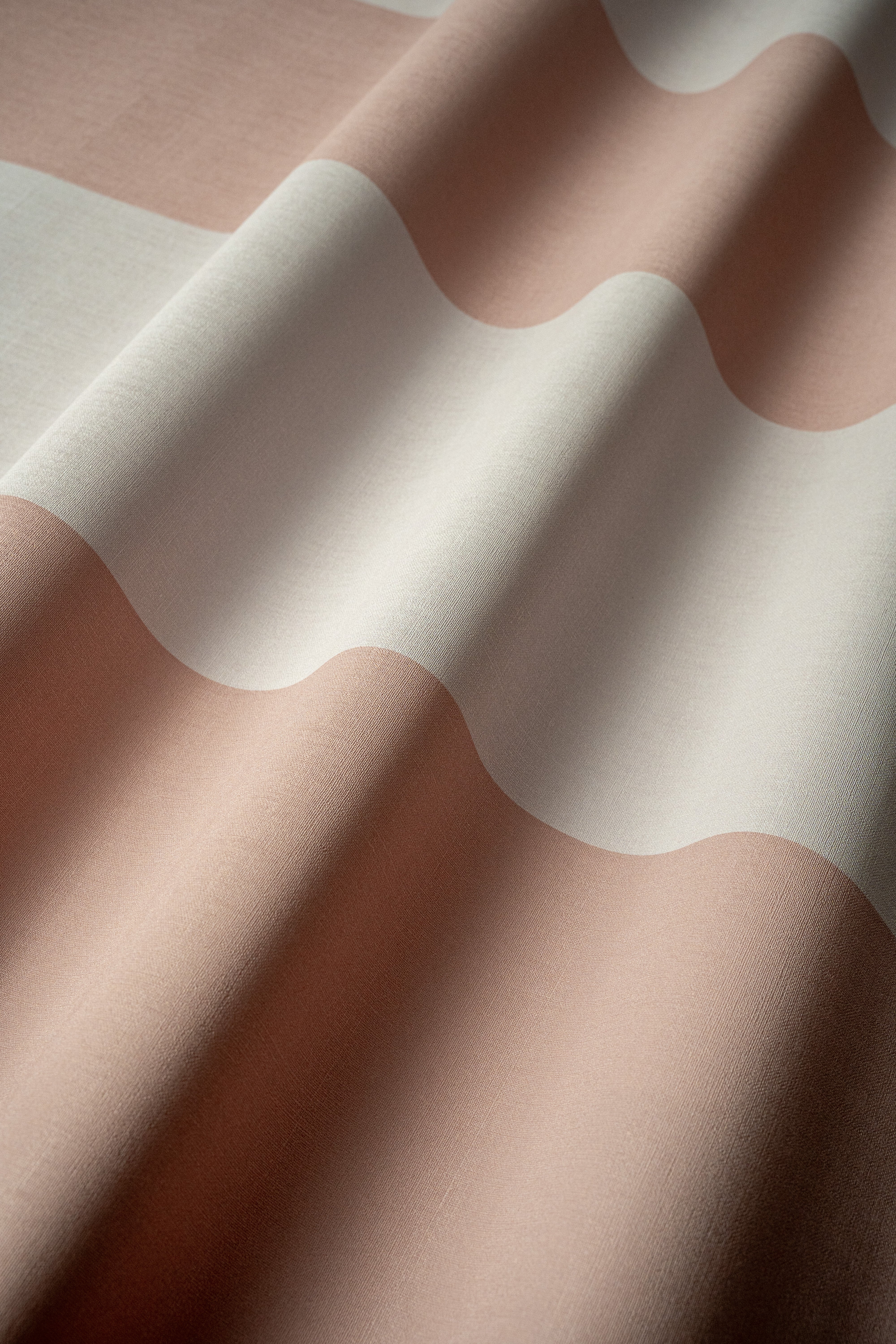 Papel pintado Wide Stripe Play Soft Peach