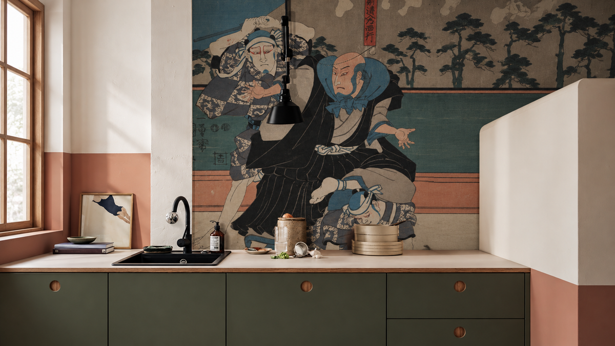 Papel pintado Zen Warriors