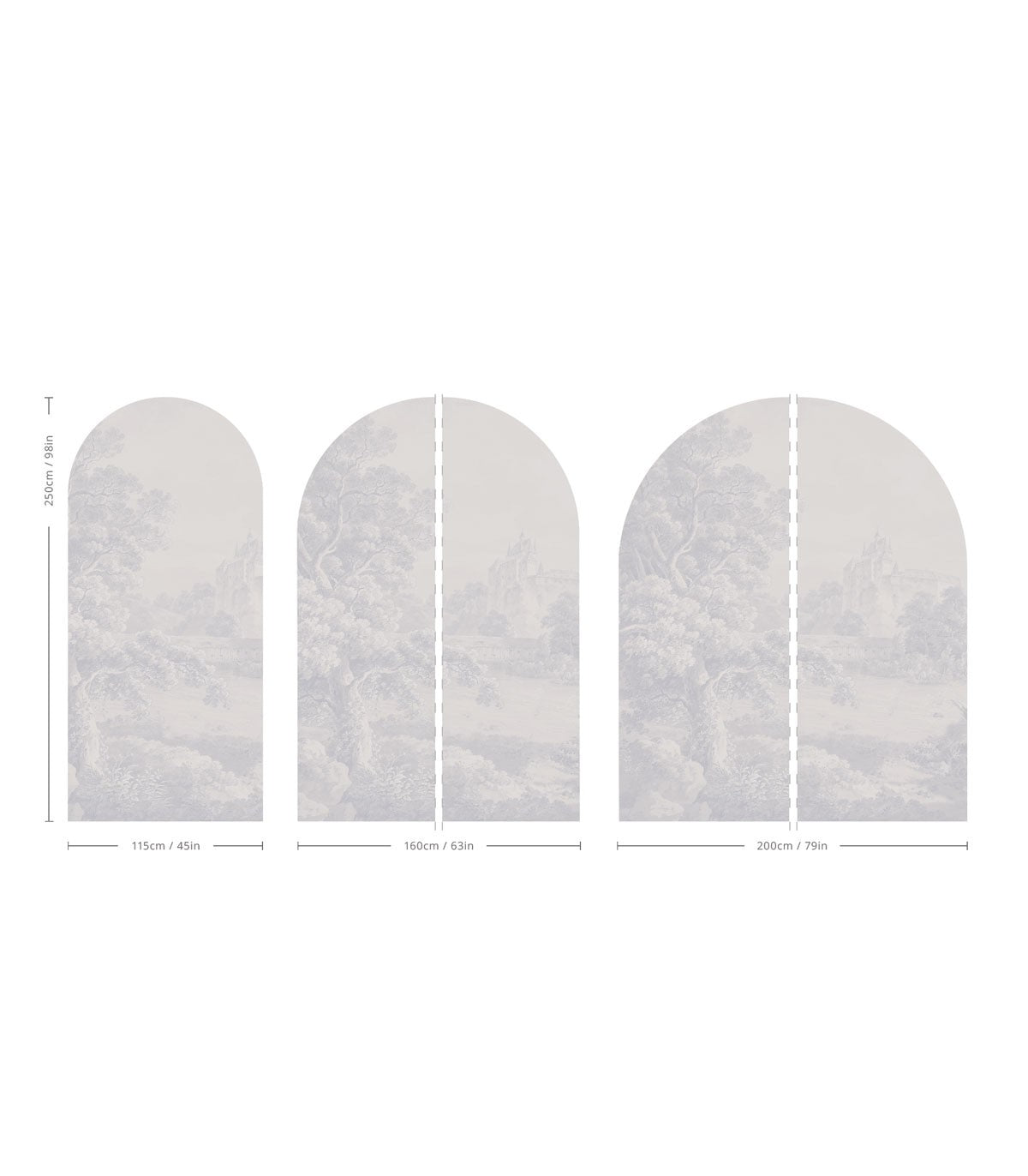 Arch Gentle Landscape - Wallcolors®