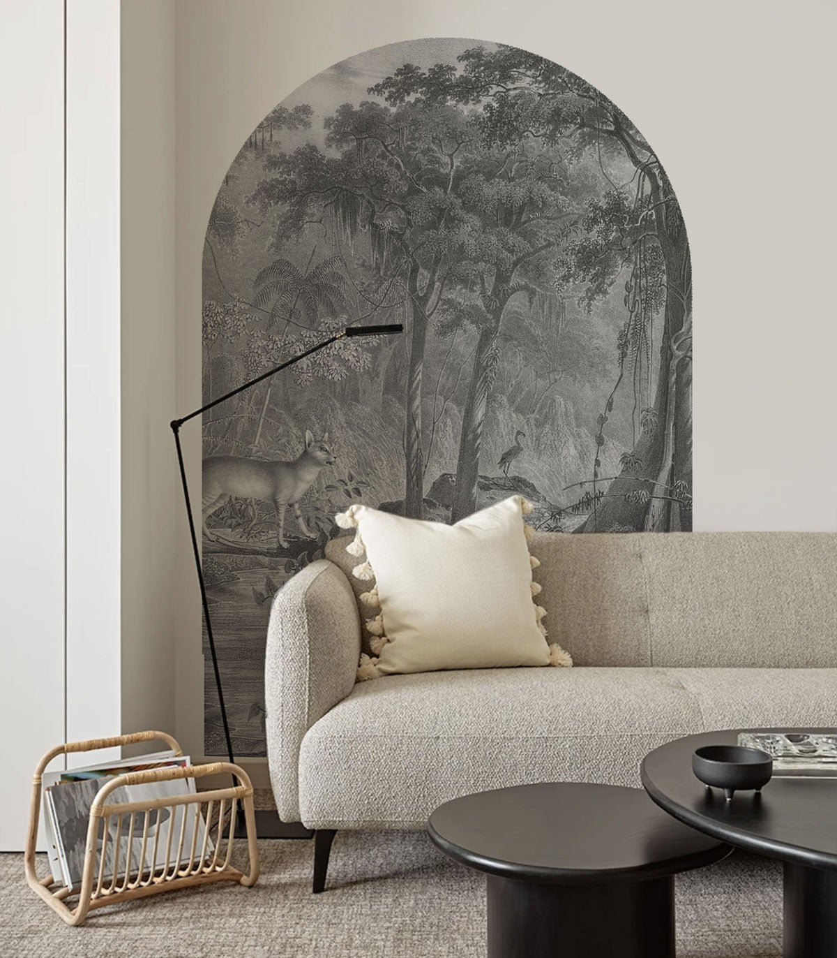 Arch Jungle Cat - Wallcolors®