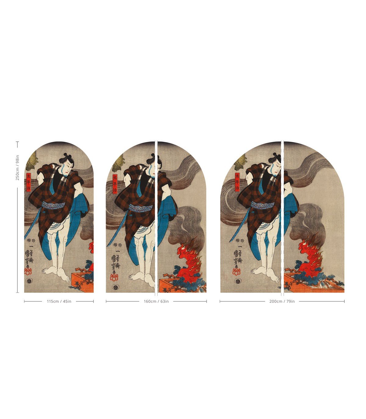 Arch Samurai Serenity - Wallcolors®