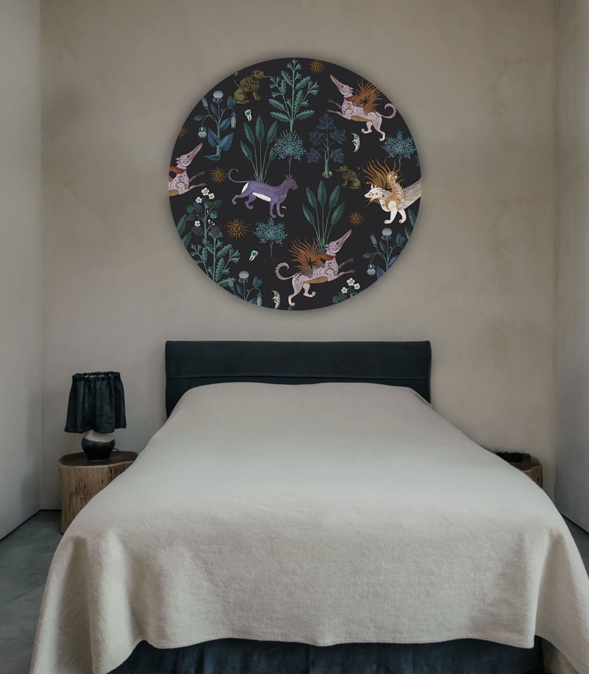 Dots Botanic Beast Purple - Wallcolors®