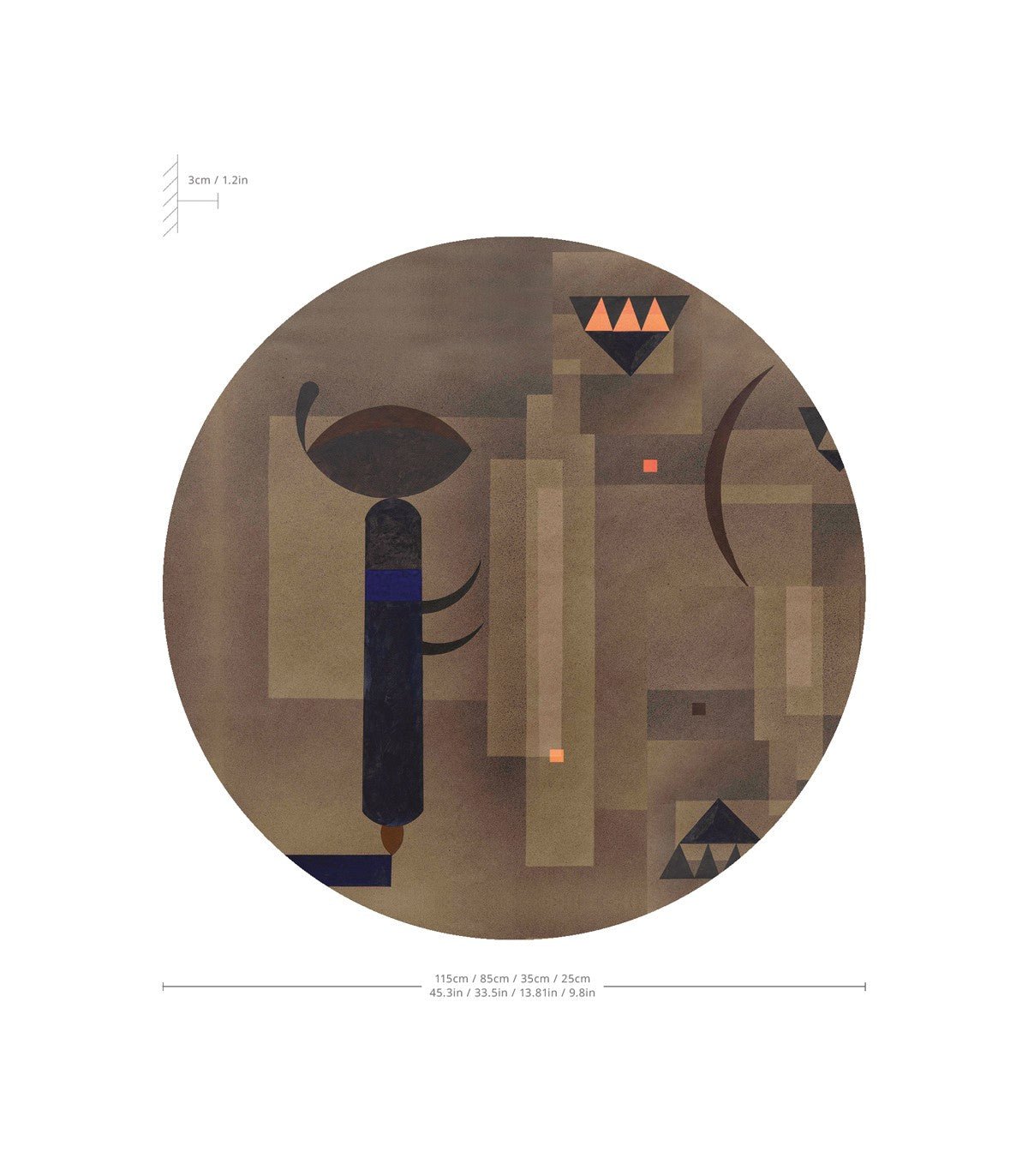 Dots Lighting Gloomy Geometry - Wallcolors®