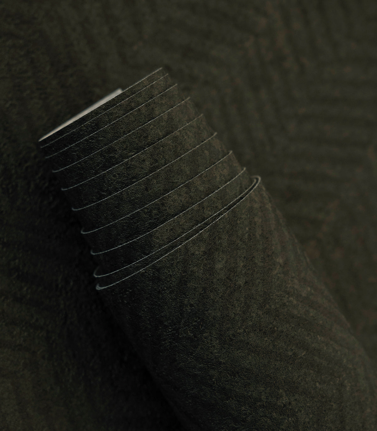 Papel pintado Herringbone verde