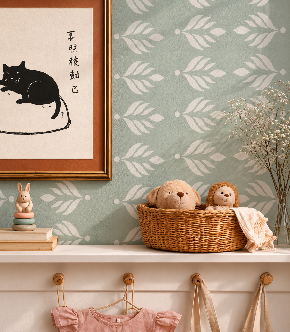 Papel pintado Cottage Bloom Deep