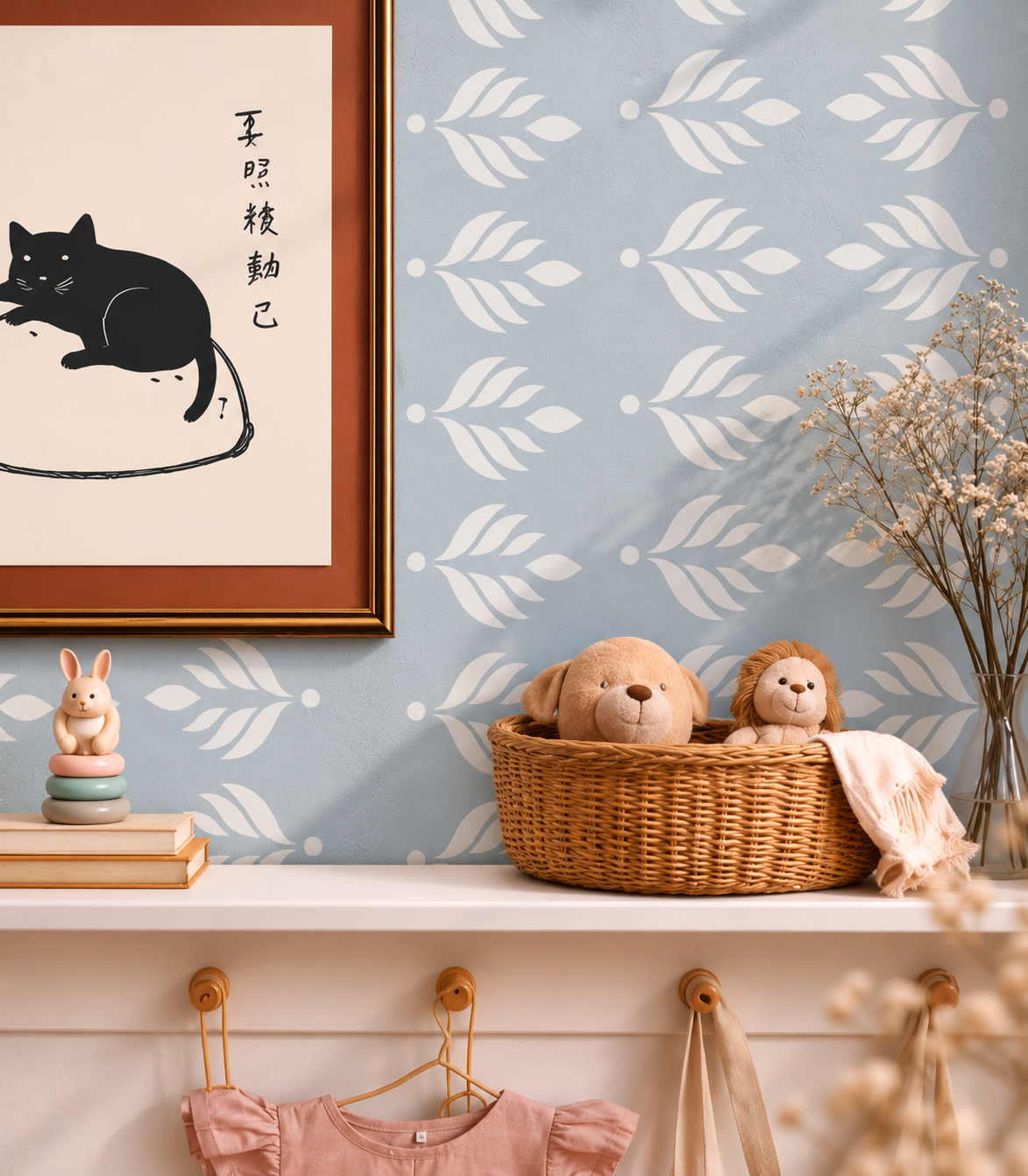 Papel pintado Cottage Bloom Deep