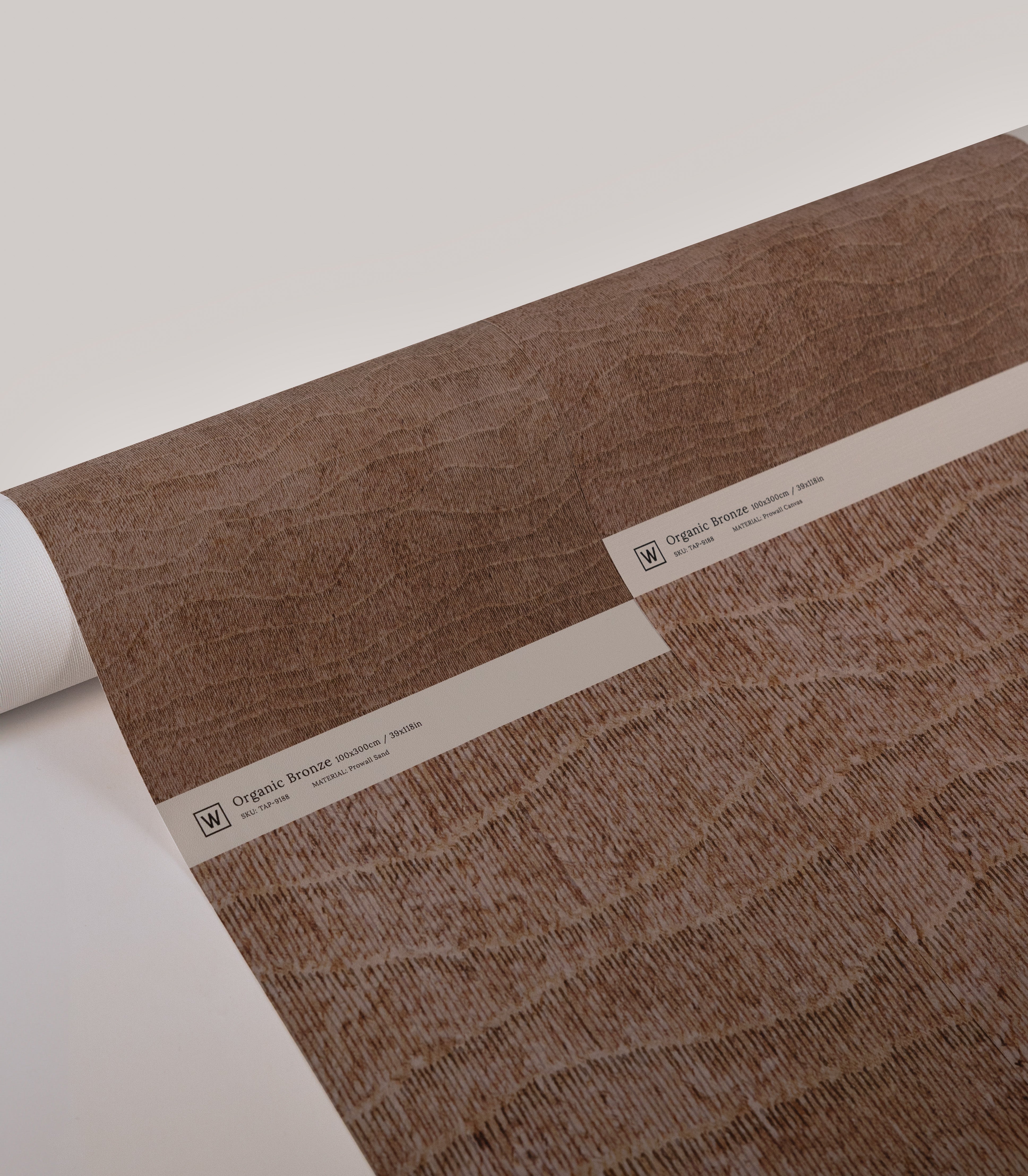 Papel pintado Organic bronze