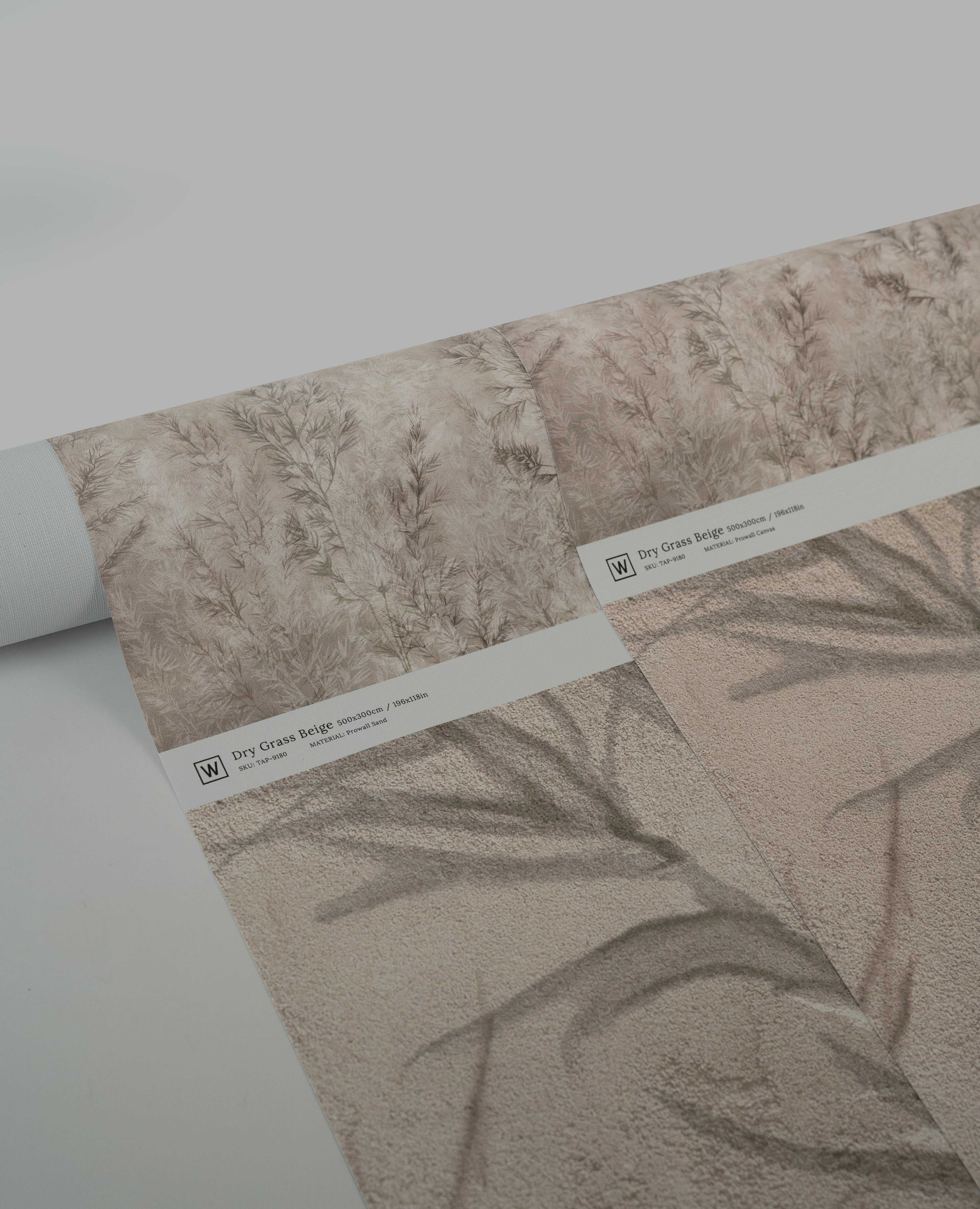 Papel pintado Dry grass beige