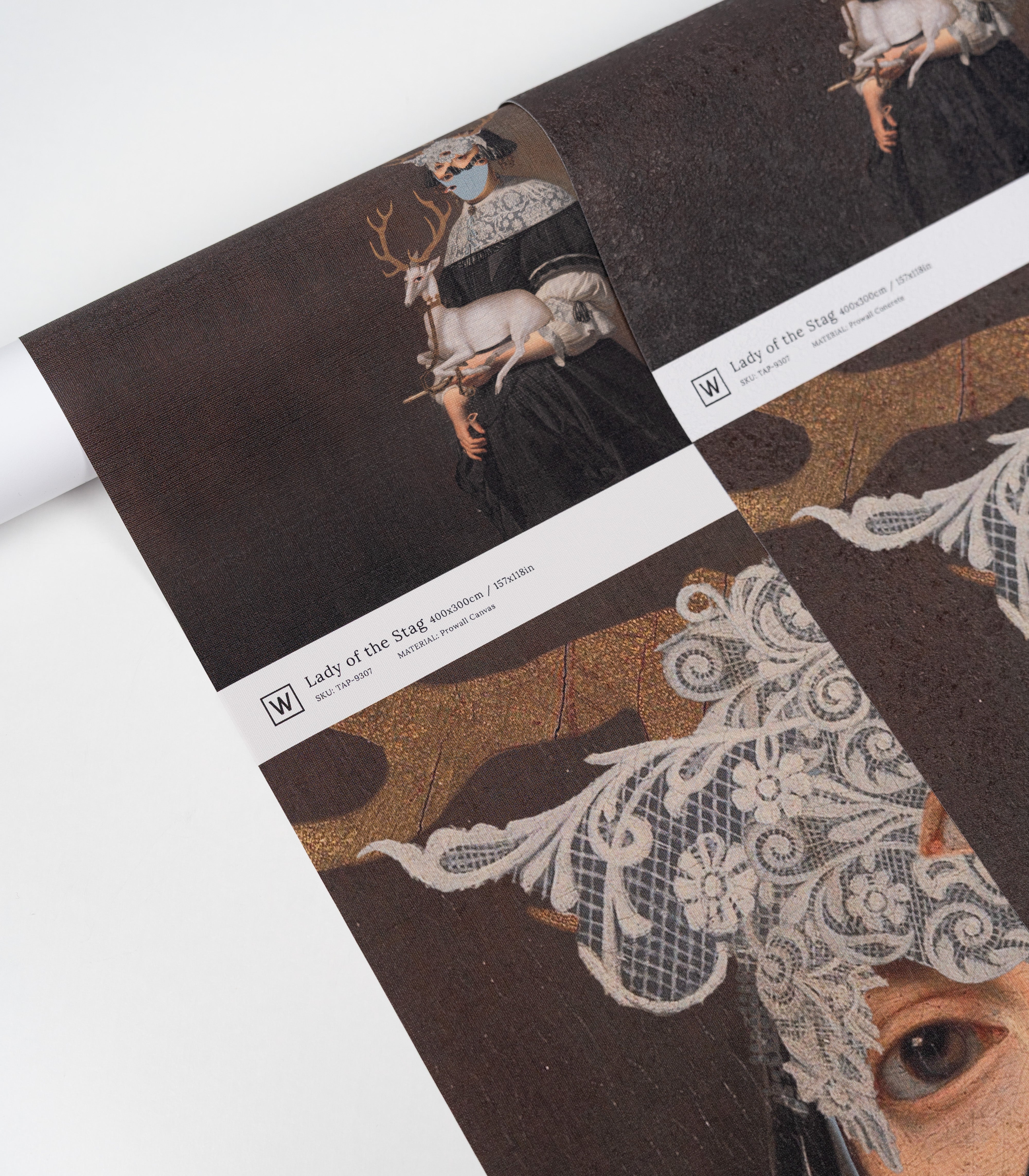 Papel pintado Lady of the Stag