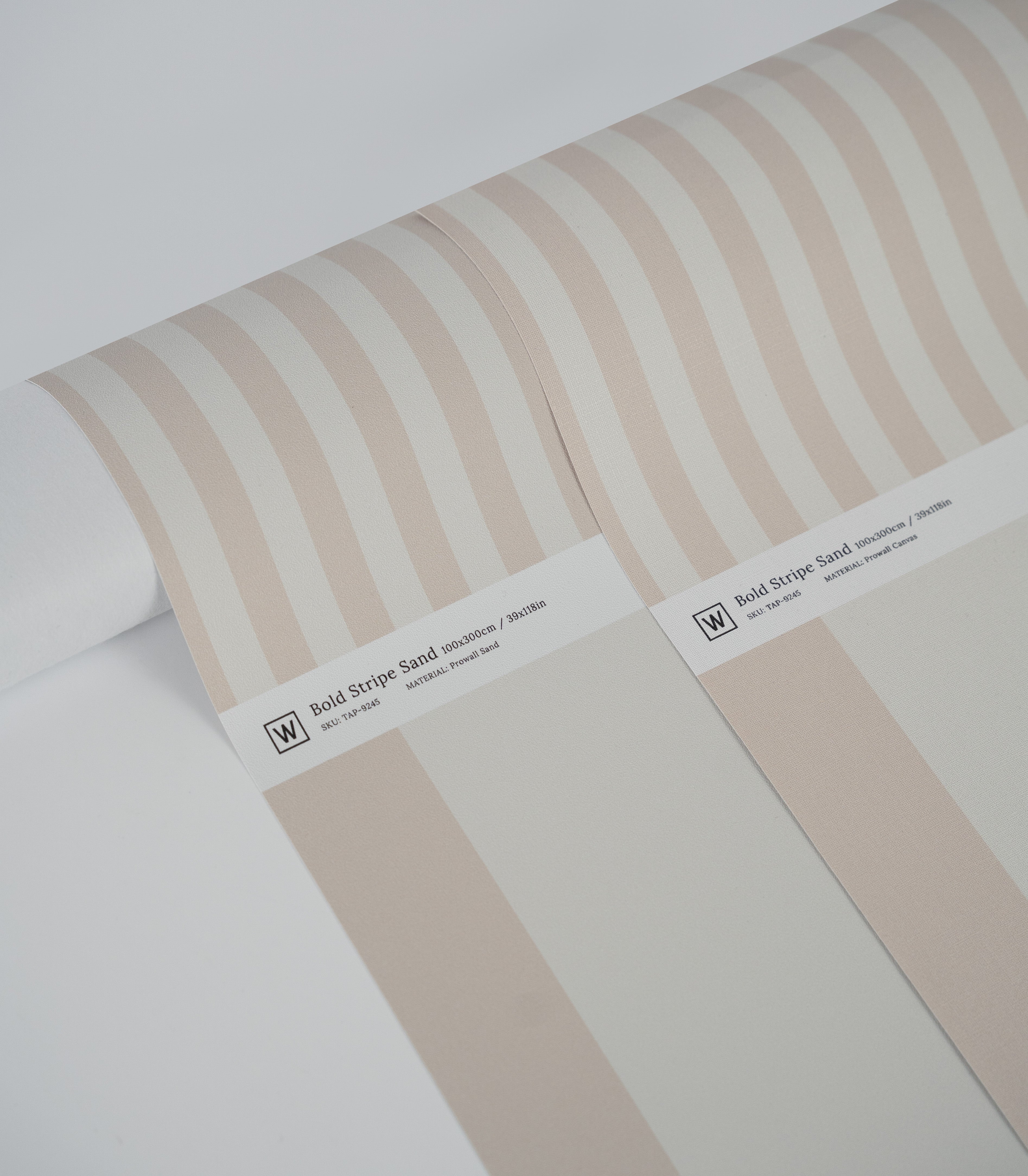 Papel pintado Bold Stripe Sand