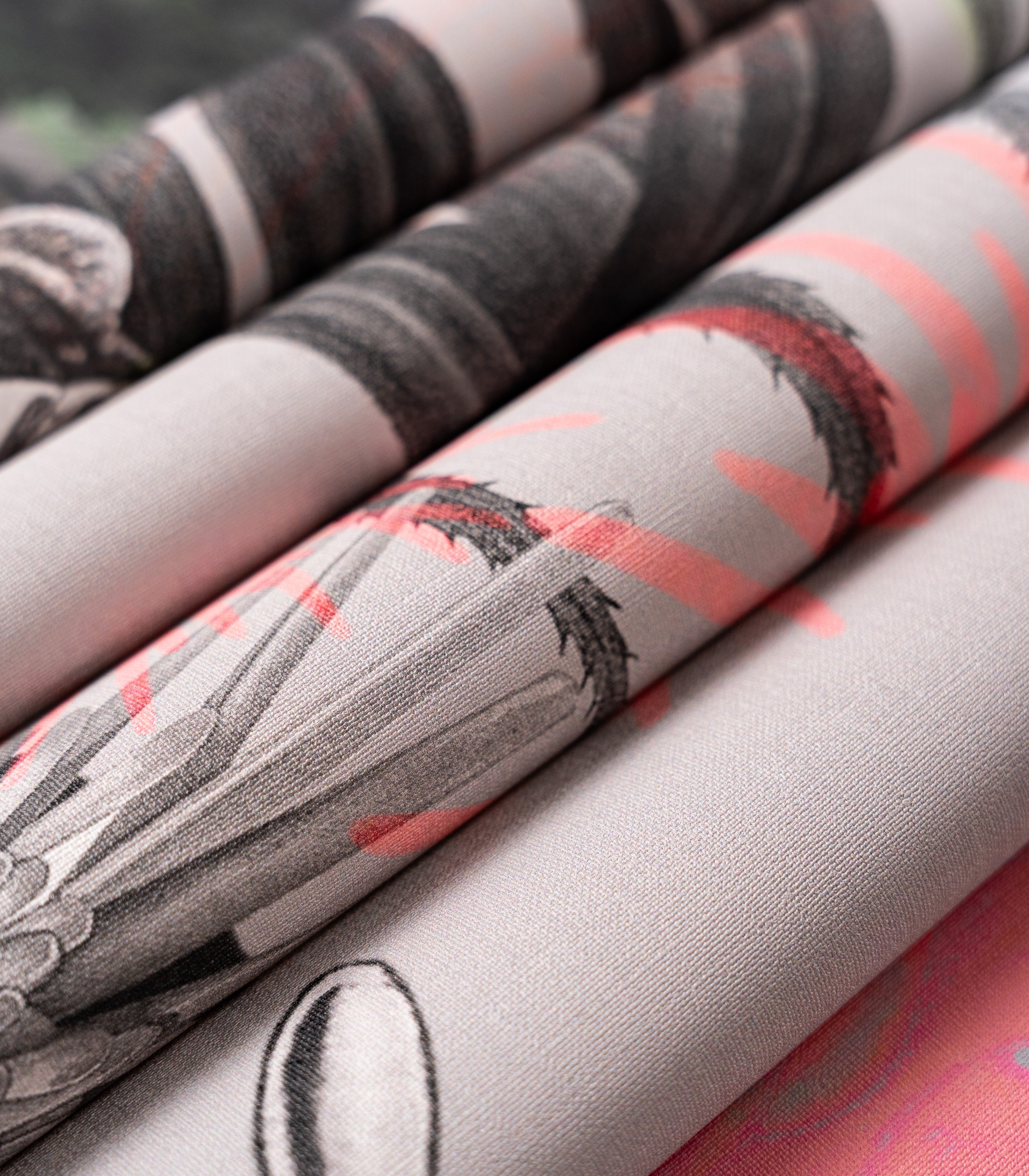 Papel pintado Lady Medusa Gray