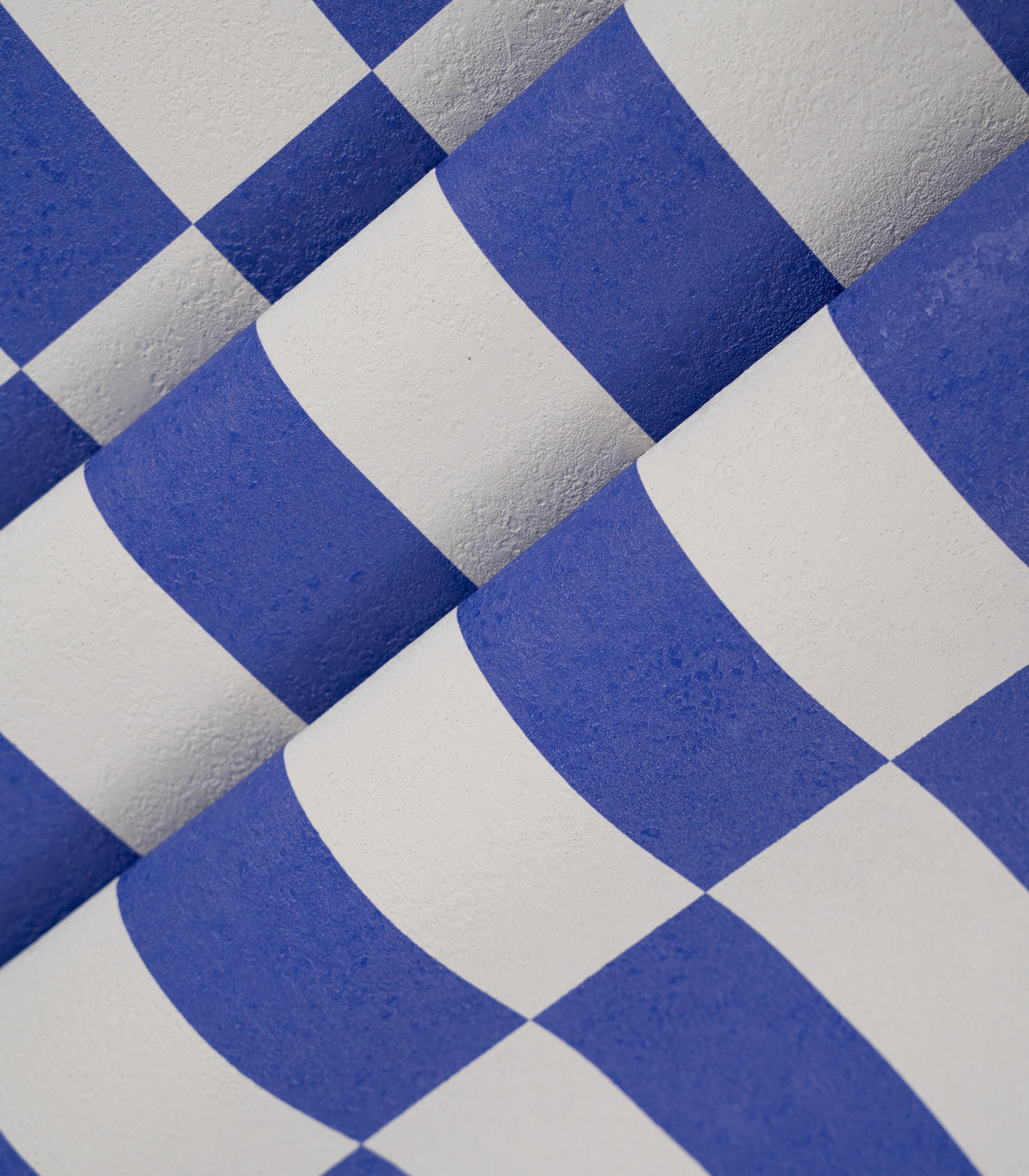 Papel pintado Tetris Stripe Cobalt