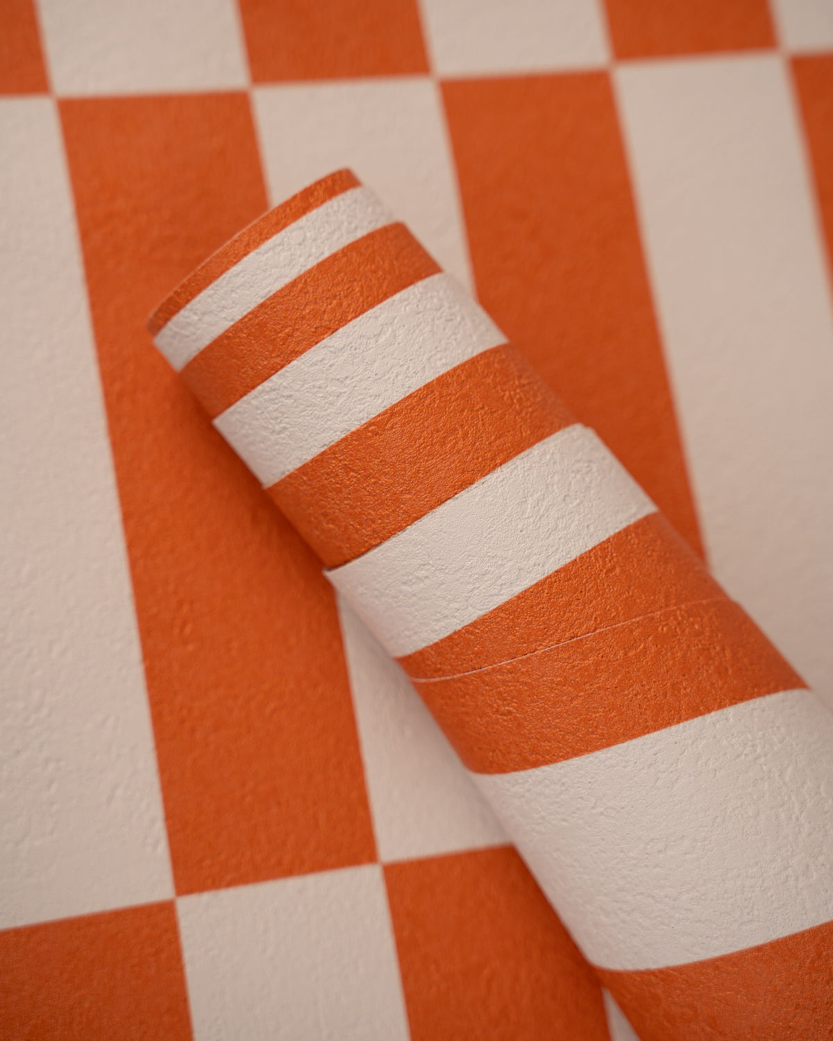 Papel pintado Tetris Stripe Terracotta