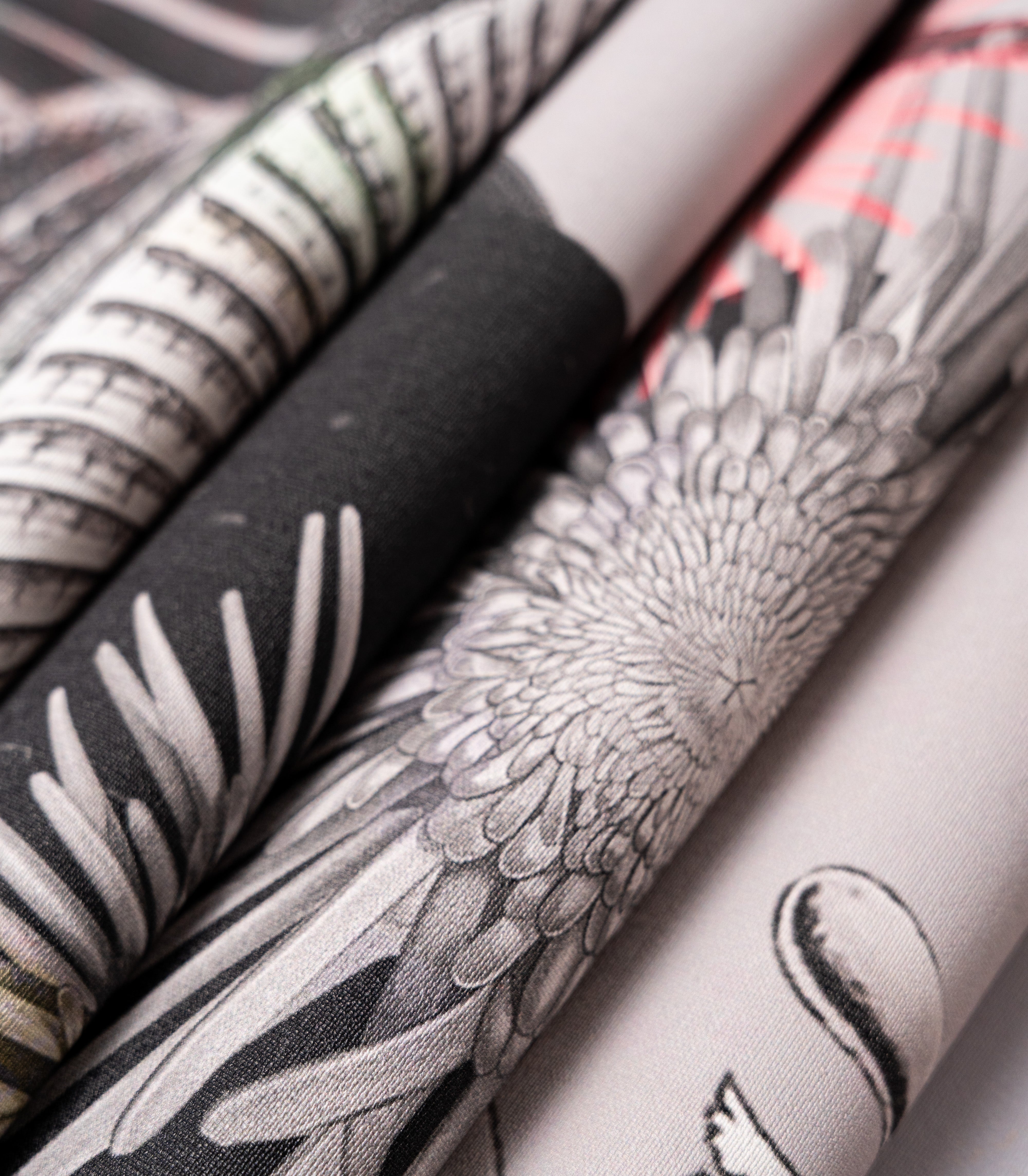 Papel pintado Lady Medusa Gray