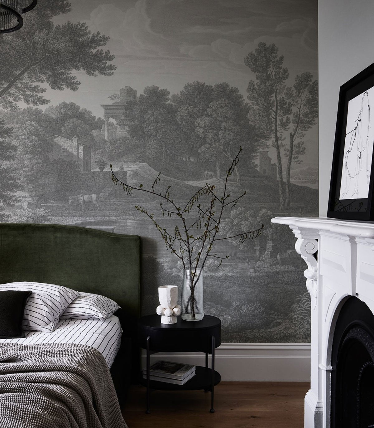 Tapeta Ancient Riverside Grove - Wallcolors®