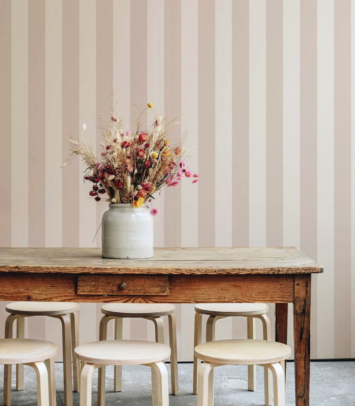 Papel pintado Bold Stripe Sand