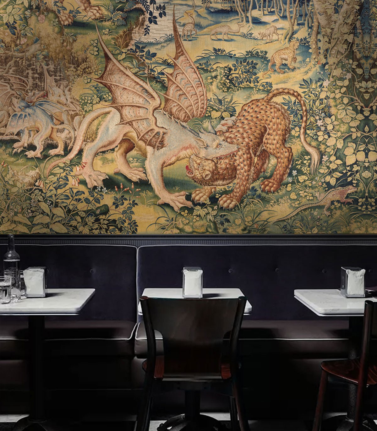 Papel pintado Dragon Arras