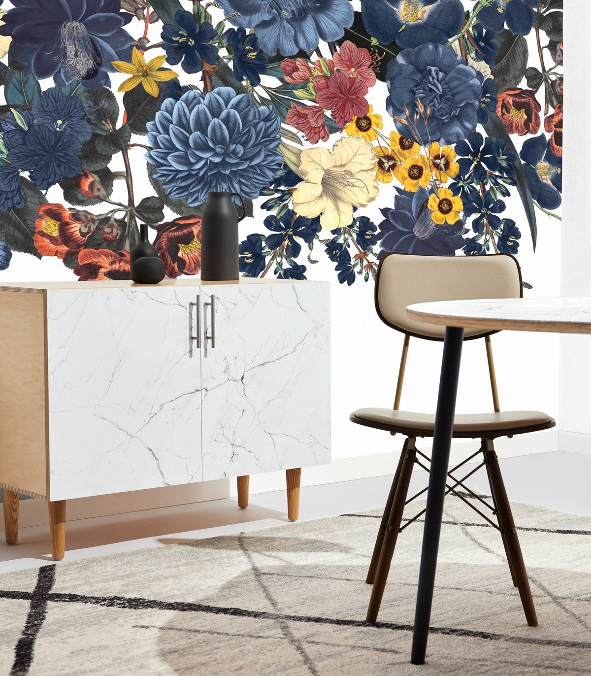 Tapeta Flowery home wide - Wallcolors®