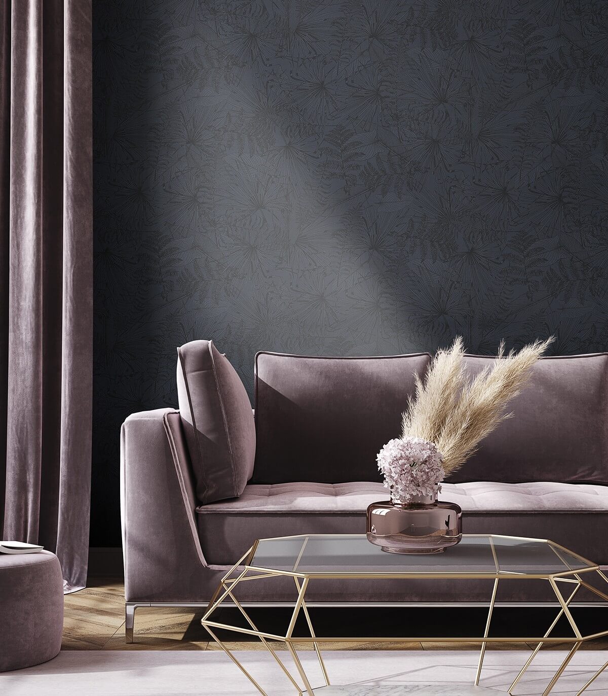 Tapeta Leaves Composition - Wallcolors®