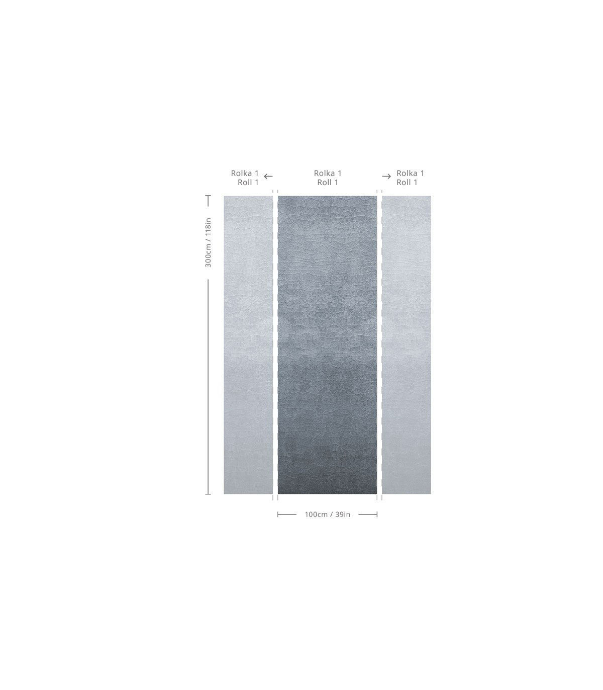 Papel pintado Organic blue